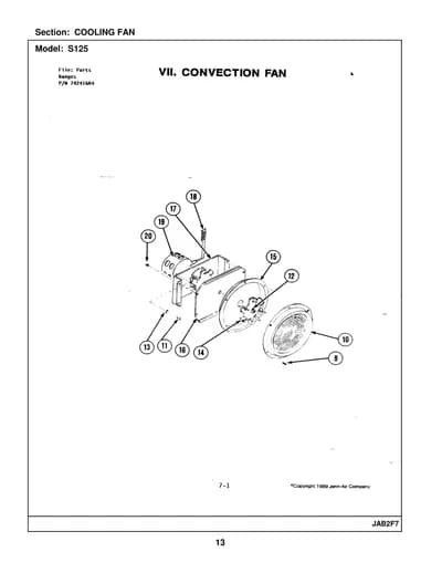 COOLING FAN