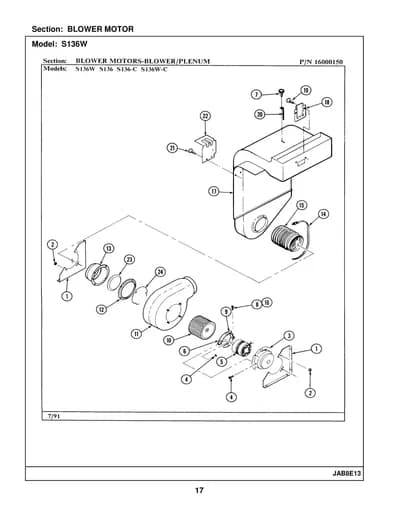 BLOWER MOTOR