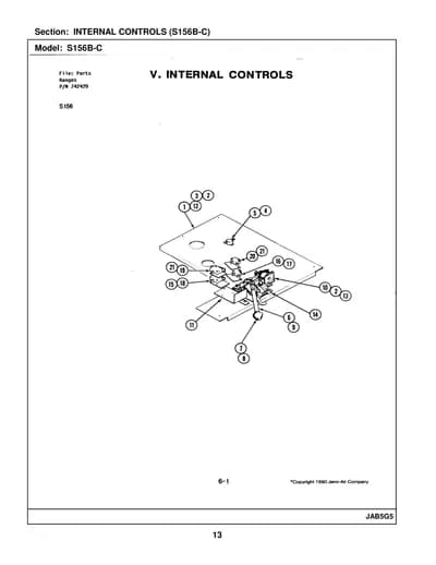 INTERNAL CONTROLS (S156B-C)