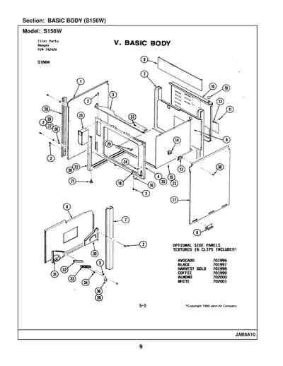 BASIC BODY (S156W)
