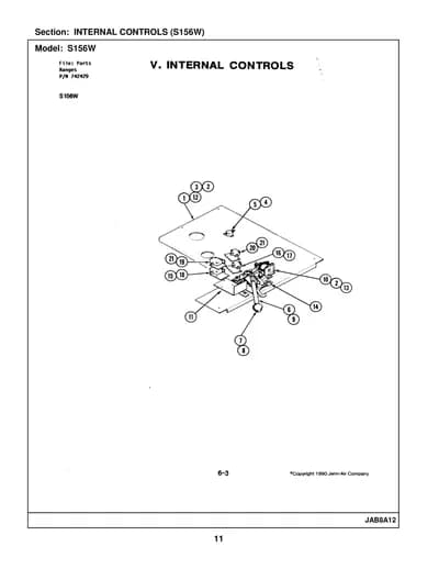 INTERNAL CONTROLS (S156W)