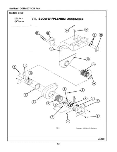 CONVECTION FAN