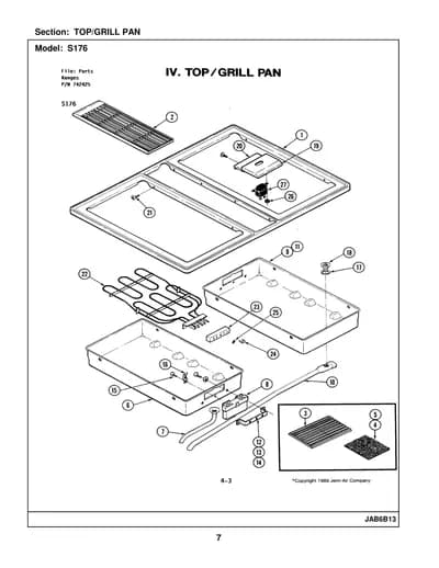 TOP/GRILL PAN