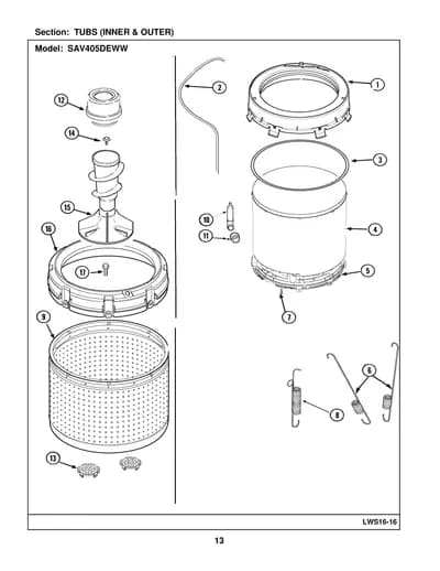 TUBS (INNER & OUTER)