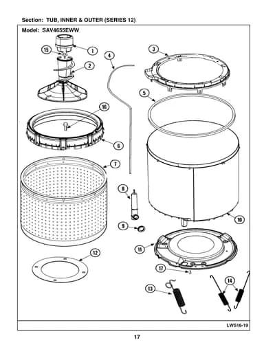 TUB, INNER & OUTER (SERIES 12)
