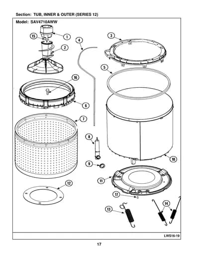 TUB, INNER & OUTER (SERIES 12)
