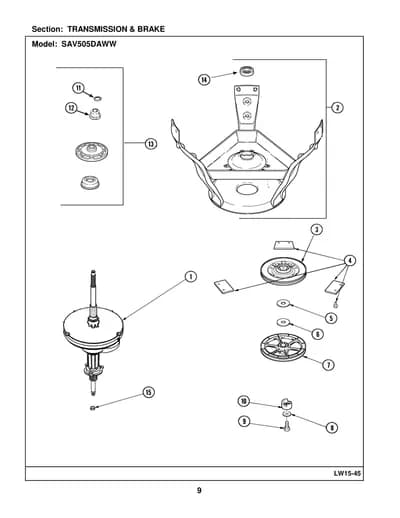 TRANSMISSION & BRAKE
