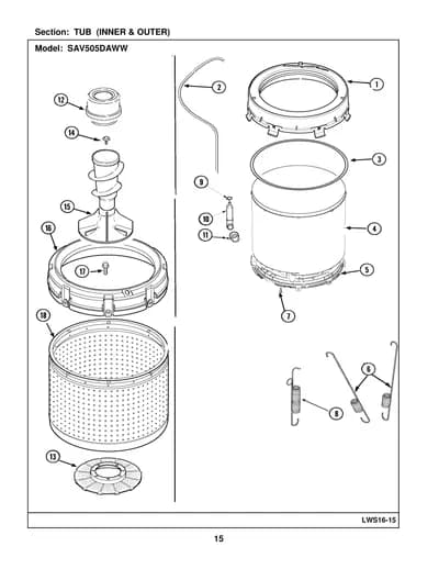 TUB  (INNER & OUTER)