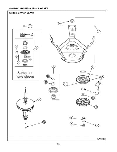 TRANSMISSION & BRAKE