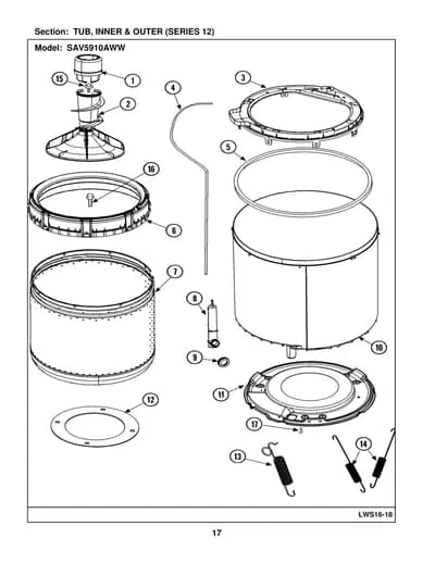TUB, INNER & OUTER (SERIES 12)