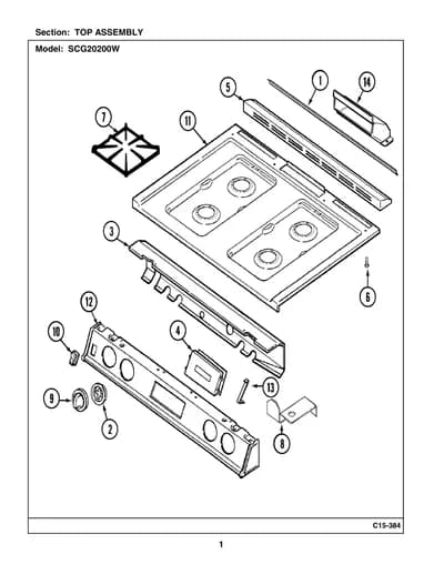 TOP ASSEMBLY