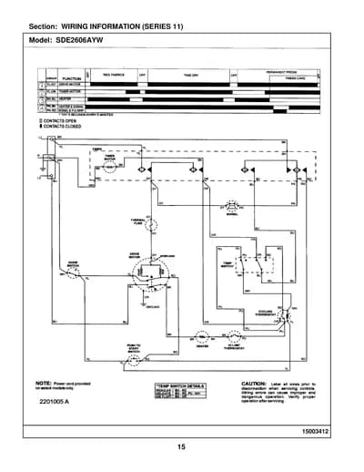 WIRING INFORMATION (SERIES 11)