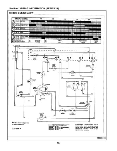 WIRING INFORMATION (SERIES 11)
