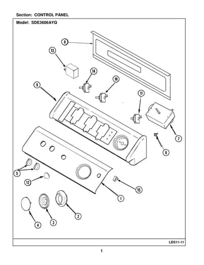 CONTROL PANEL
