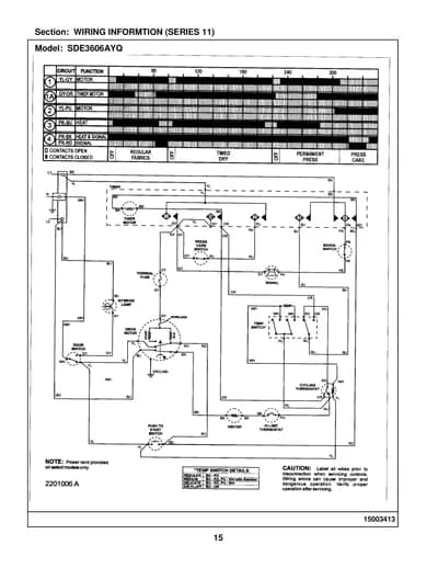 WIRING INFORMTION (SERIES 11)