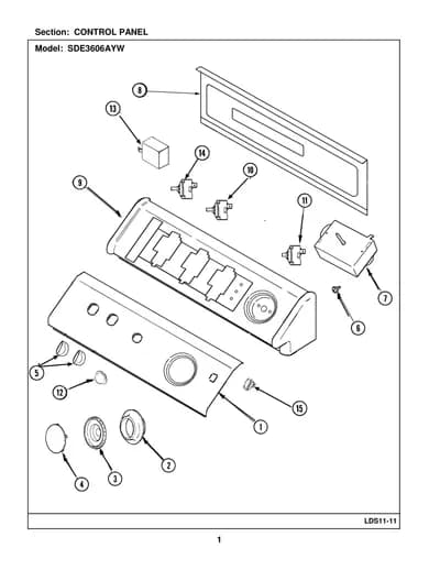 CONTROL PANEL