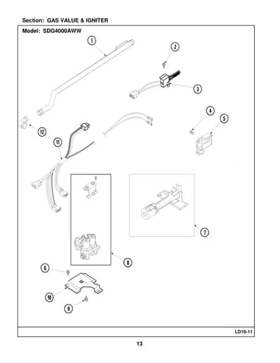 GAS VALUE & IGNITER