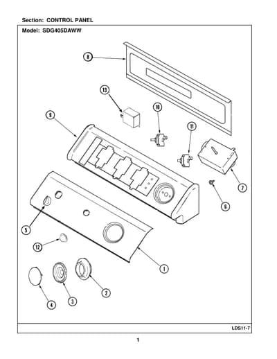 CONTROL PANEL