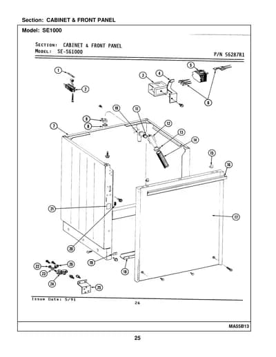 CABINET & FRONT PANEL