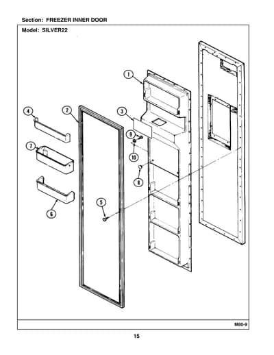 FREEZER INNER DOOR
