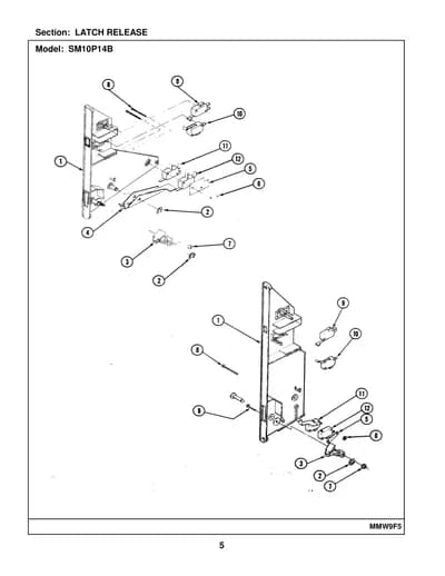 LATCH RELEASE