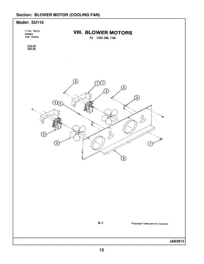 BLOWER MOTOR (COOLING FAN)