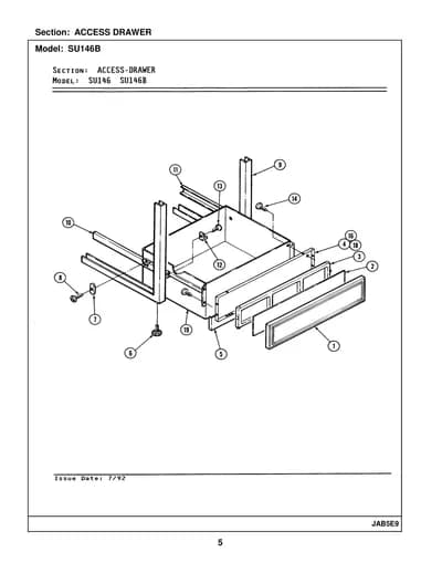 ACCESS DRAWER