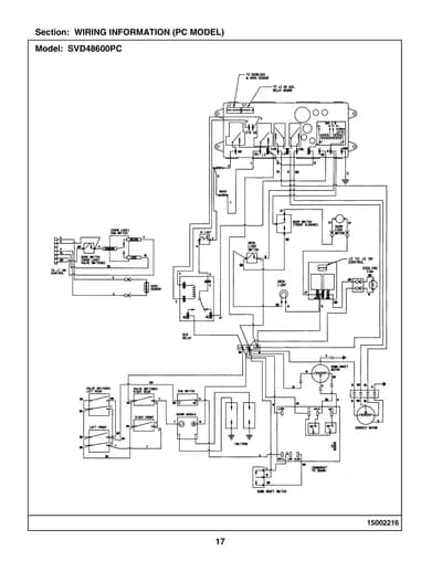 WIRING INFORMATION (PC MODEL)