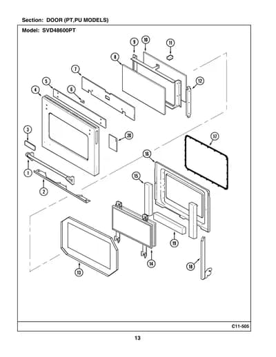 DOOR (PT,PU MODELS)