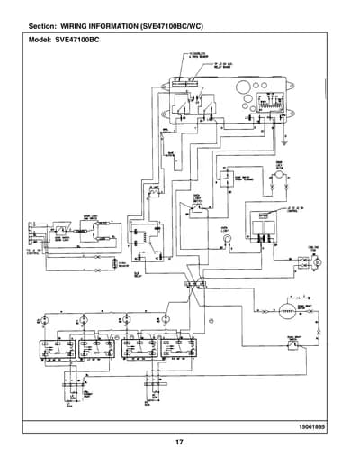 WIRING INFORMATION (SVE47100BC/WC)