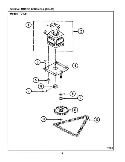 MOTOR ASSEMBLY (TC406)