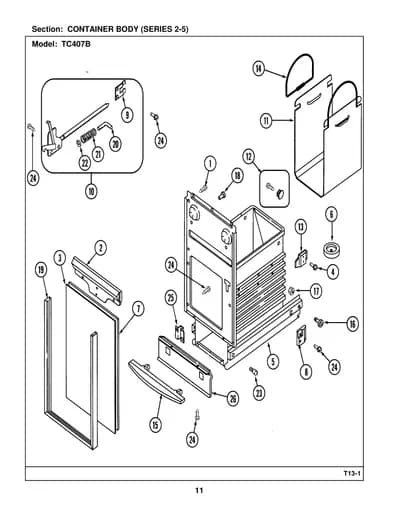 CONTAINER BODY (SERIES 2-5)