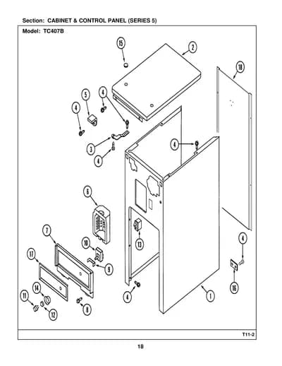 CABINET & CONTROL PANEL (SERIES 5)