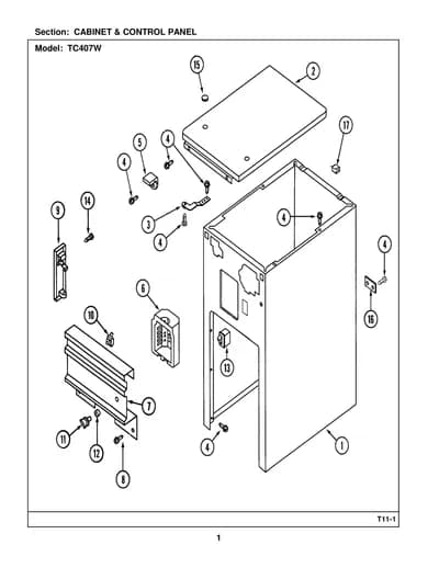 CABINET & CONTROL PANEL