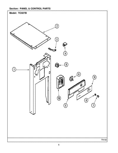 PANEL & CONTROL PARTS