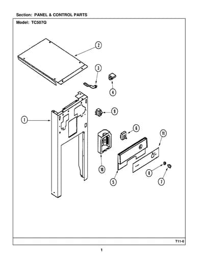 PANEL & CONTROL PARTS