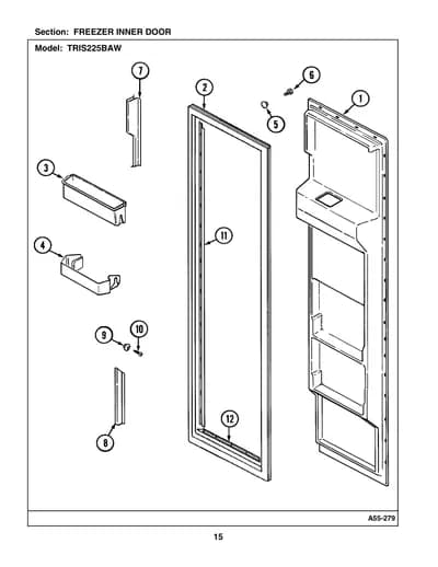 FREEZER INNER DOOR