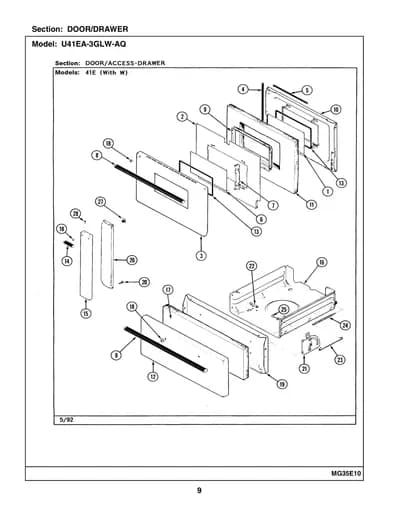 DOOR/DRAWER
