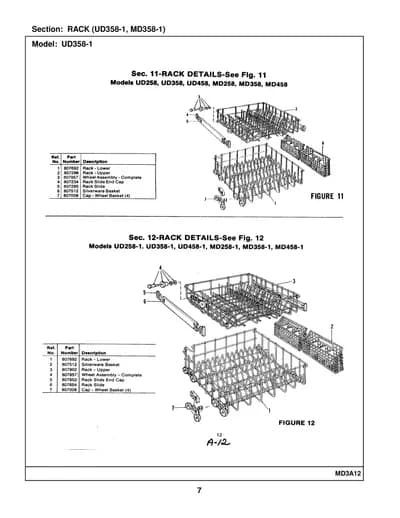 RACK (UD358-1, MD358-1)