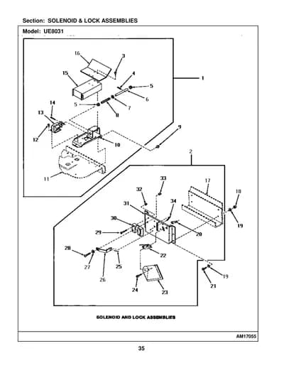 SOLENOID & LOCK ASSEMBLIES
