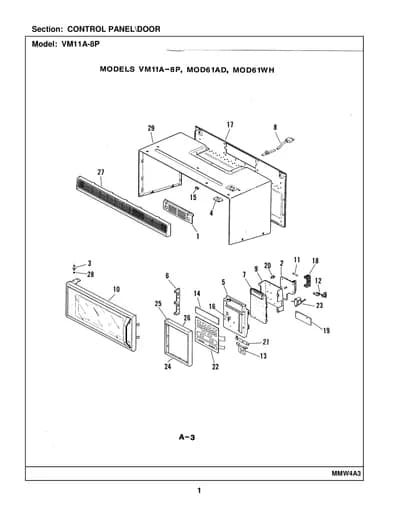 CONTROL PANEL\DOOR