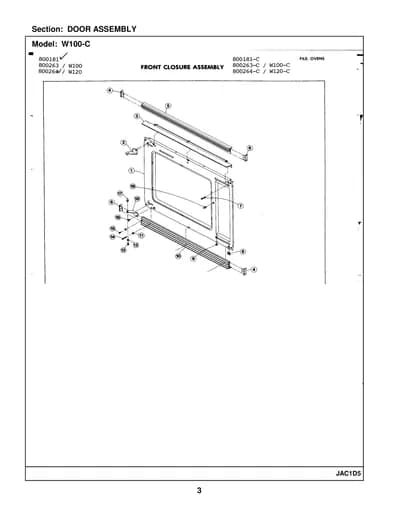 DOOR ASSEMBLY