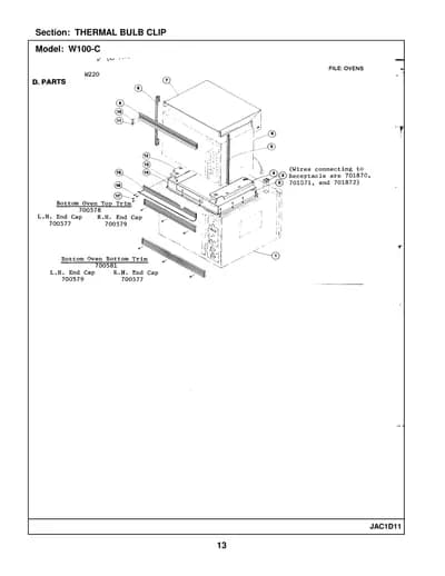 THERMAL BULB CLIP