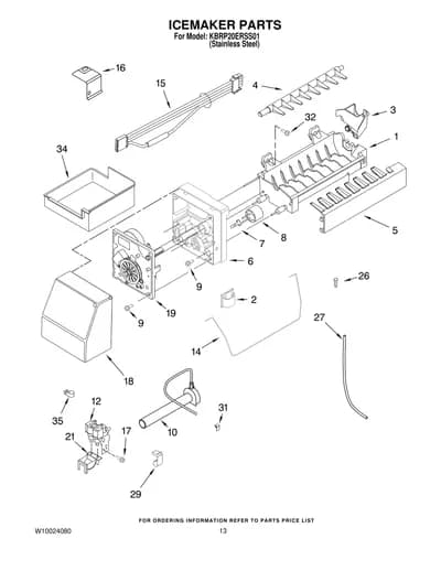ICEMAKER PARTS