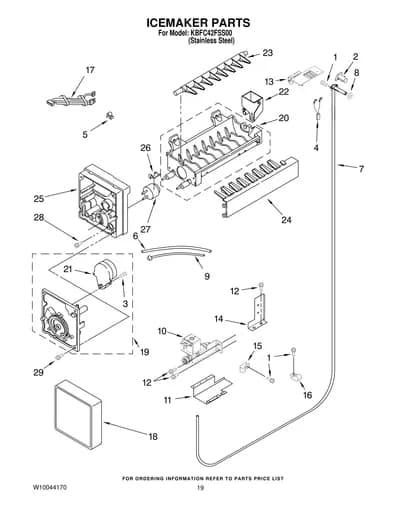 ICEMAKER PARTS