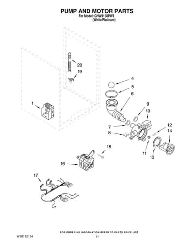 PUMP AND MOTOR PARTS