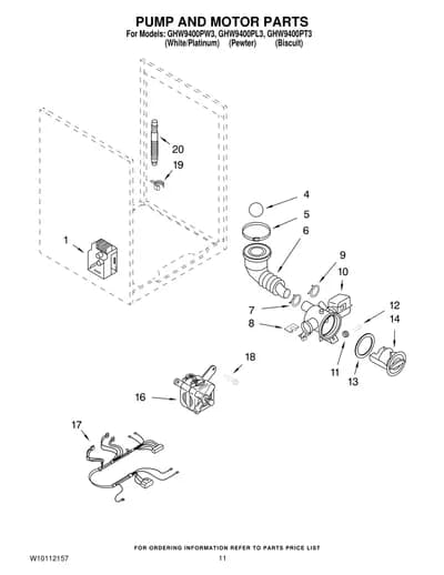 PUMP AND MOTOR PARTS