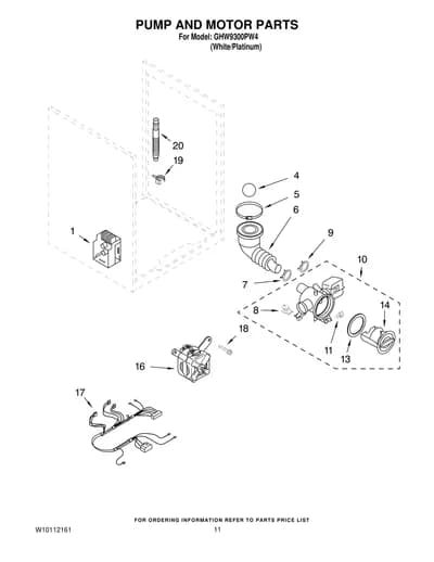 PUMP AND MOTOR PARTS