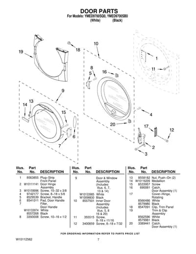 DOOR PARTS