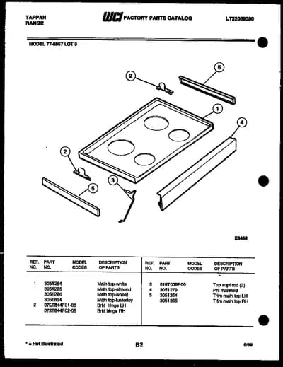 COOKTOP PARTS